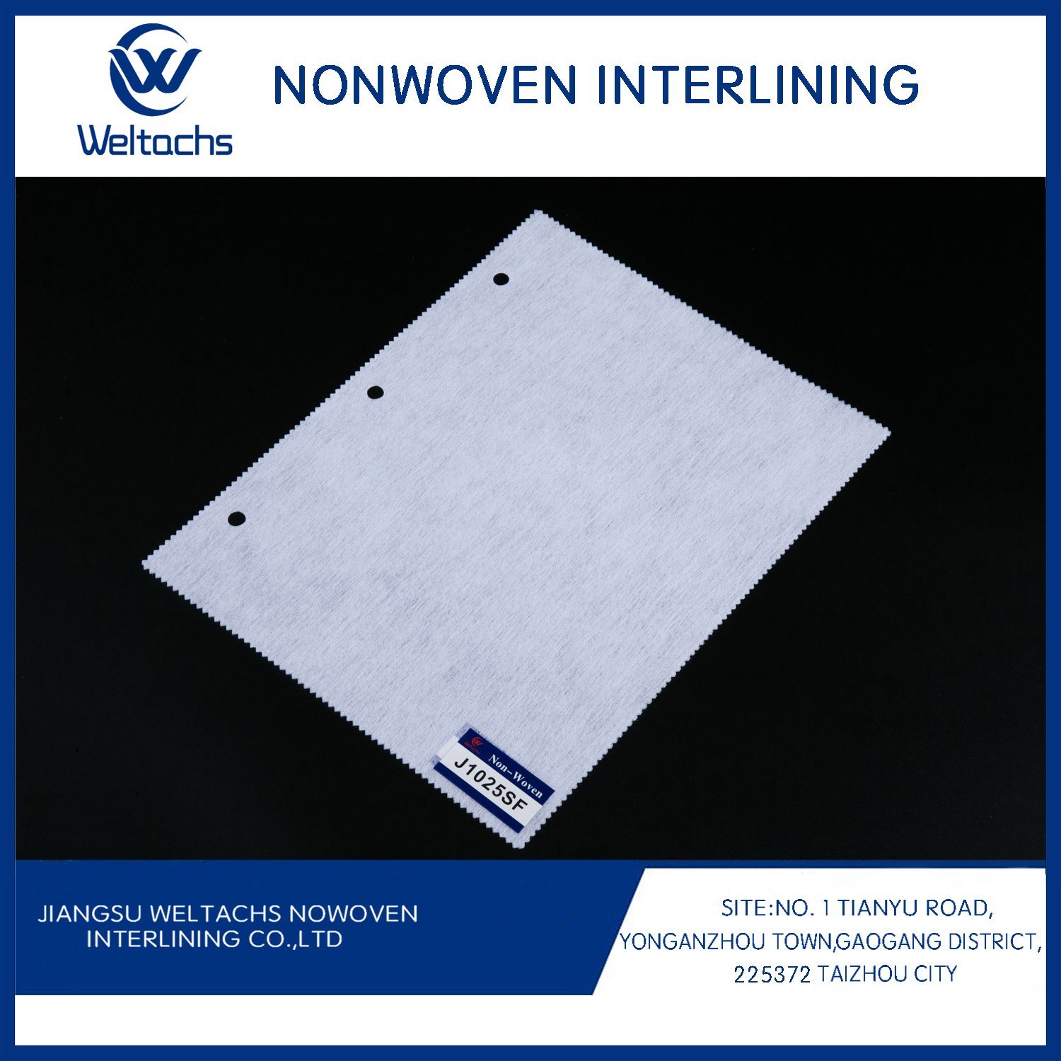 Hand Feeling Soft Shrink-Resistant Non Woven Fusible Fabric Interlining