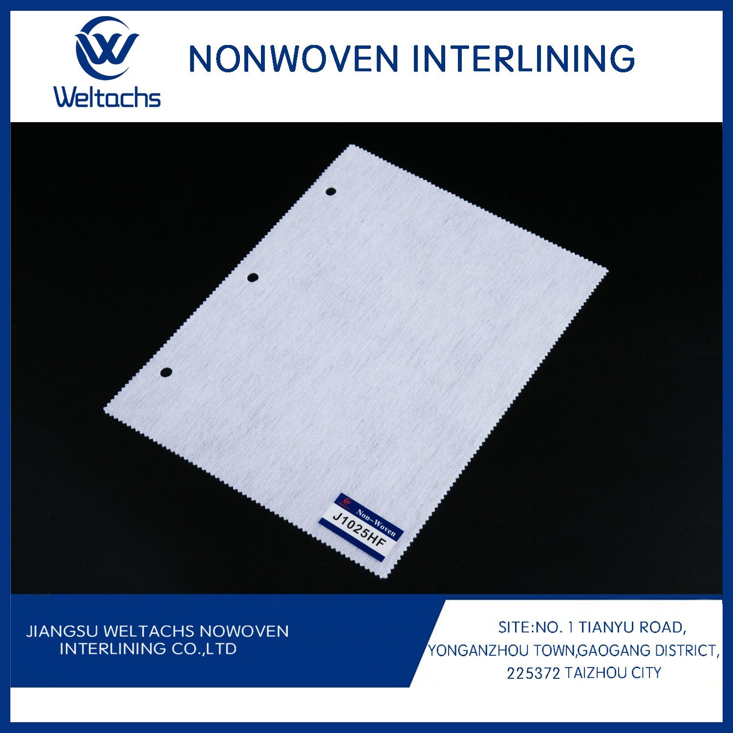 1025h Nonwoven Fabric Interlining