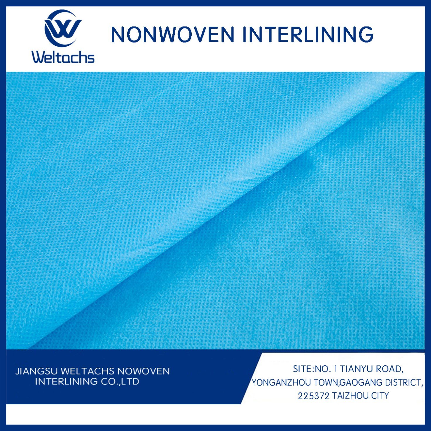 100% Polyester Non Woven Fusible Thermobonding Interlining for Shirts
