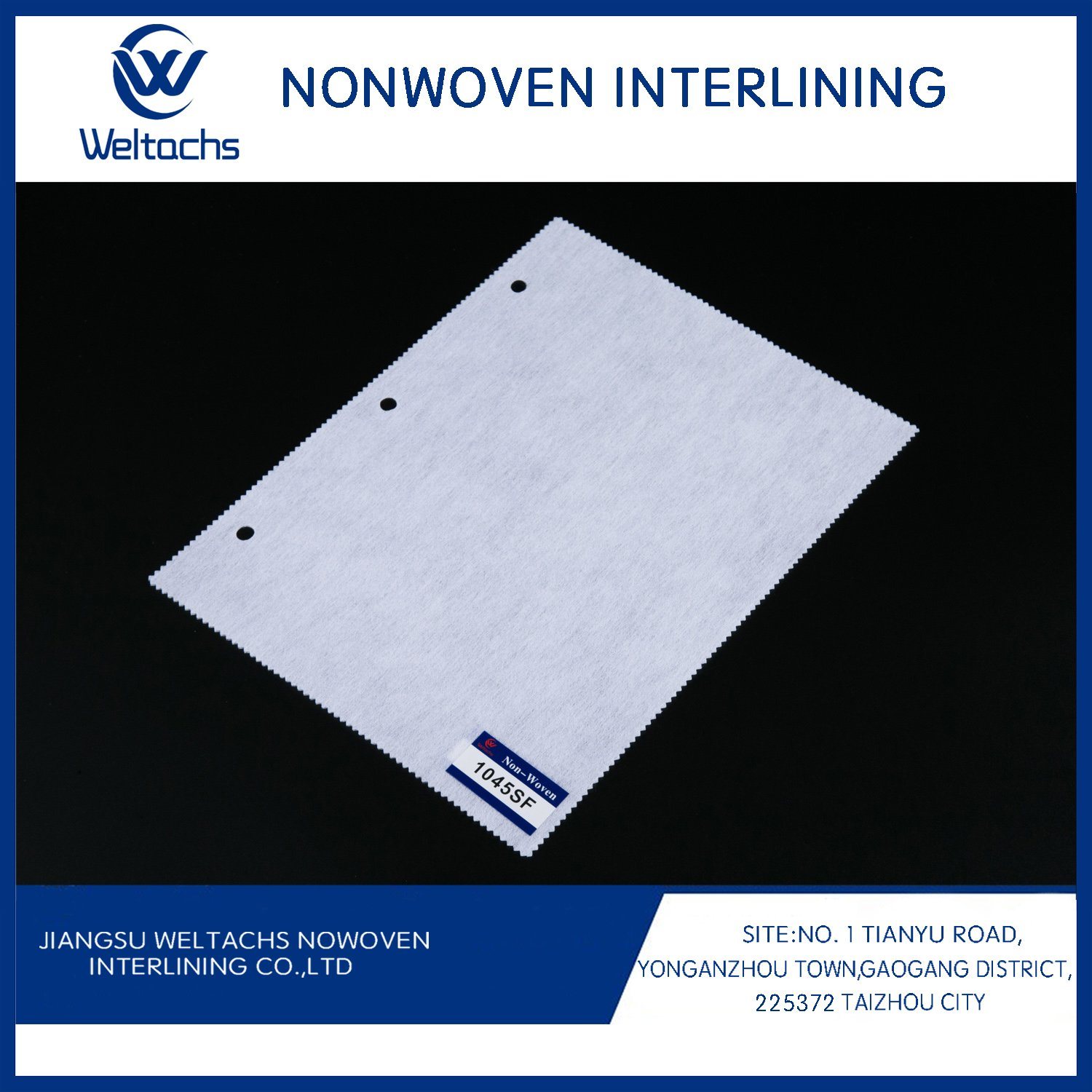 Chemical Bond Non Woven Polyester Interlining