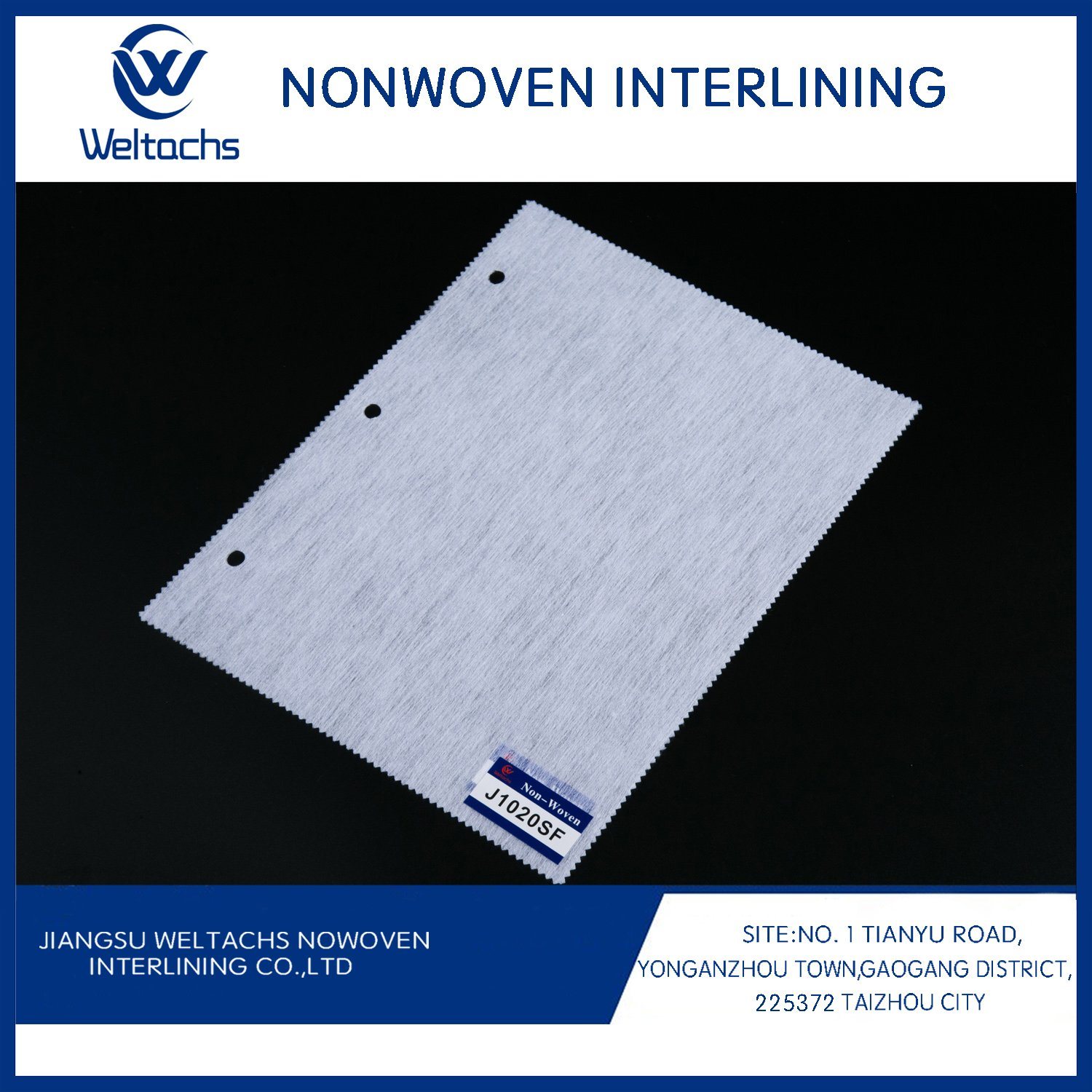 Lamination Backing Nonwoven Board Chemical Bond Non-Woven Fabric Straw Woven