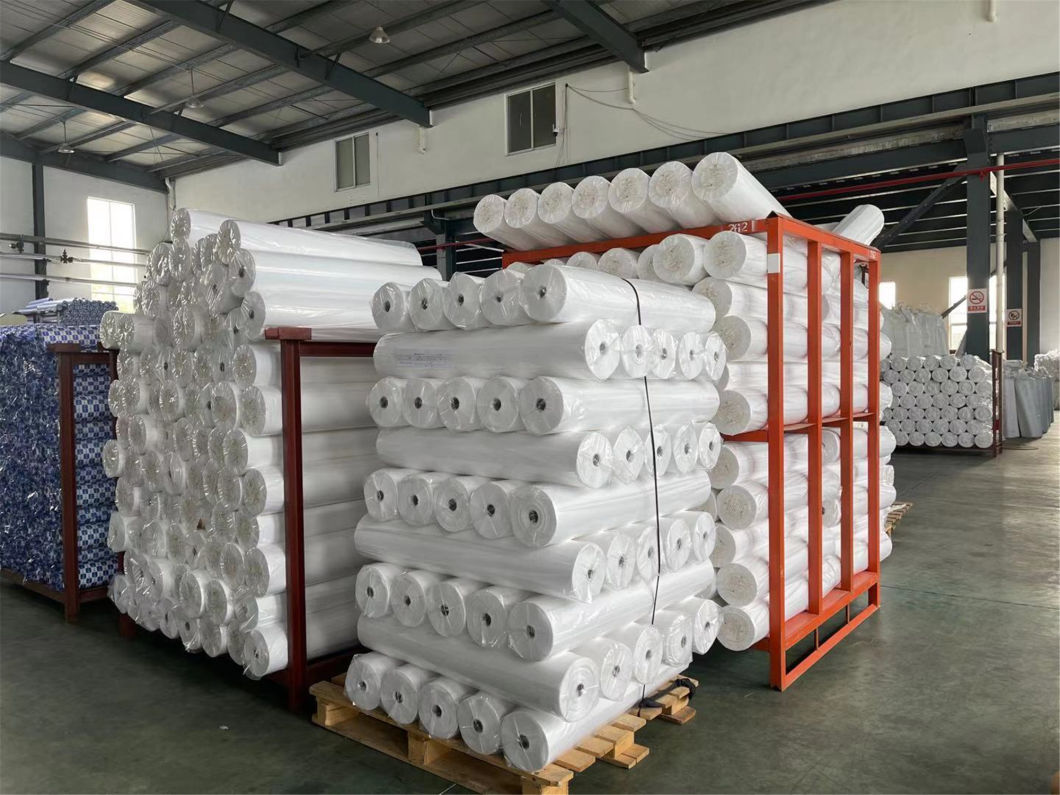 100% Polyester Chemical Bonding Embroidery Interlining for Peru Market 1100h 100g