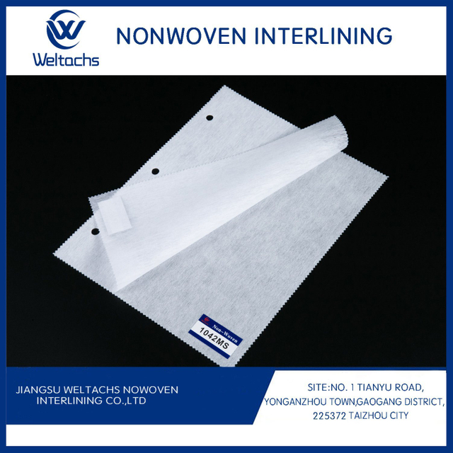 Hot Selling Non Woven Microdot Fusing Interlining for Garment Use