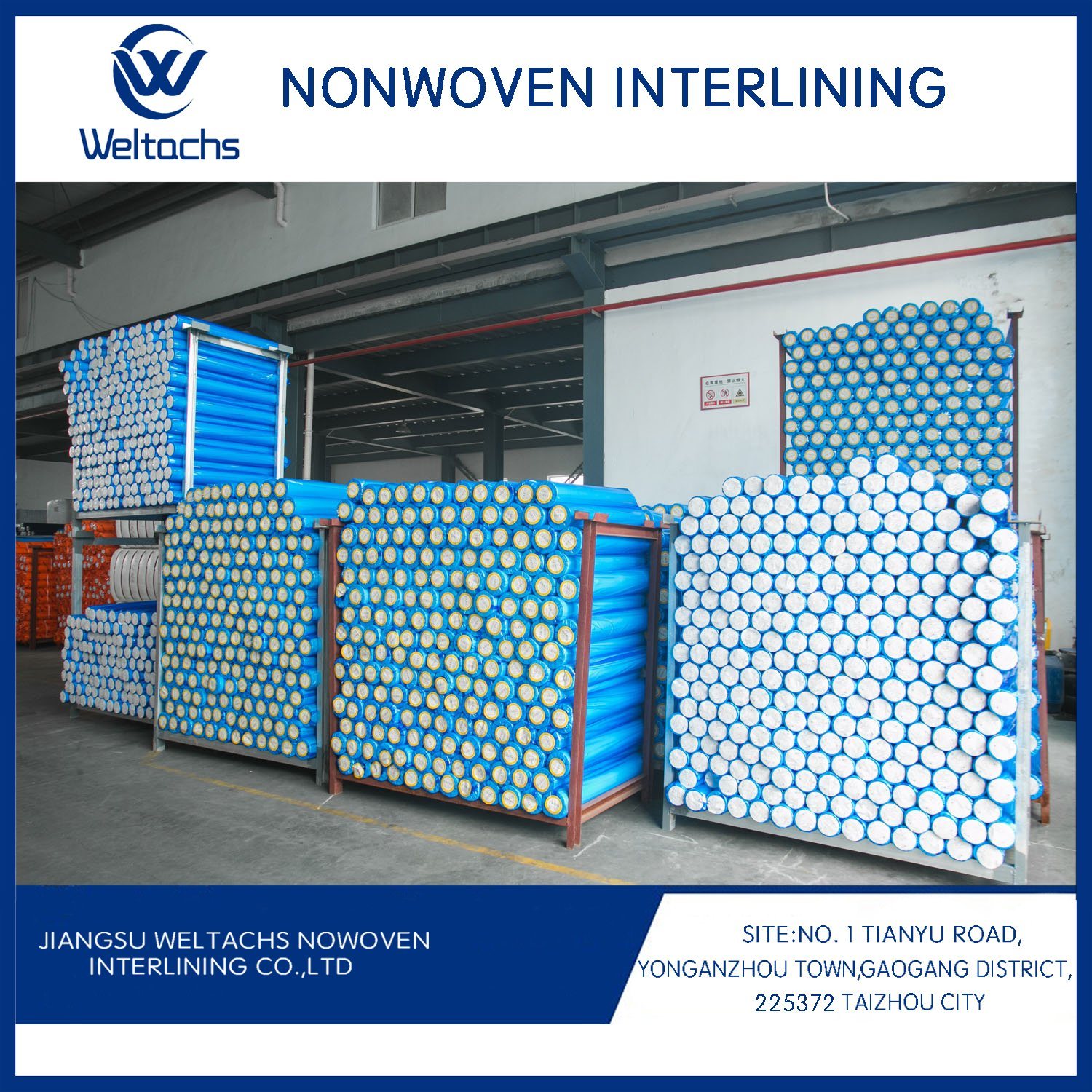 100% Polyester Nonwoven Interlining for Garments Interlining DOT Fuse