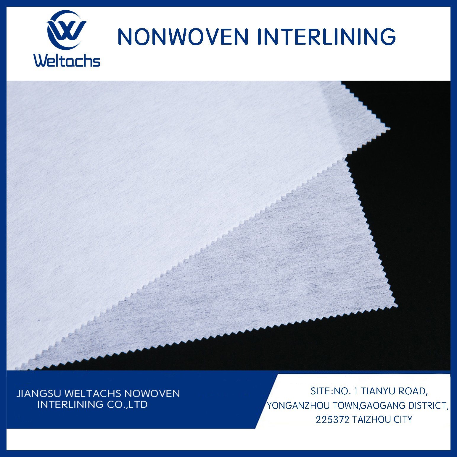Hot Selling Gum Stay Stock Lot of Non Woven Fusible Interlining