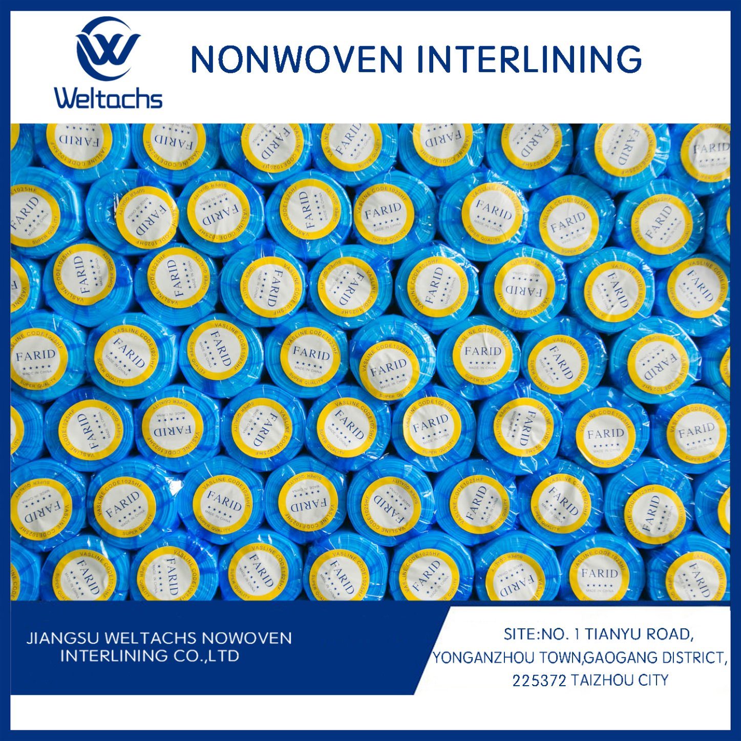 Wholesale Nonwoven Fusible Interlining/Non Woven Interlining Fabric for Cloth