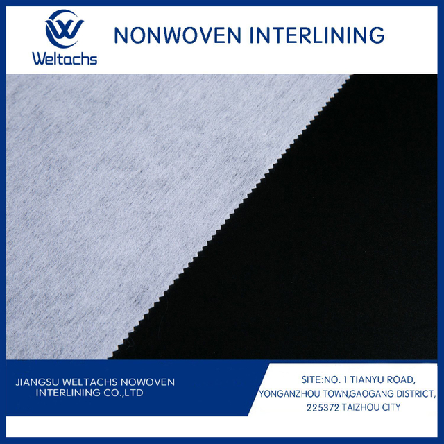 Nonwoven Bothside Fusible Interlining Interlining Nonwoven Interlining Garment