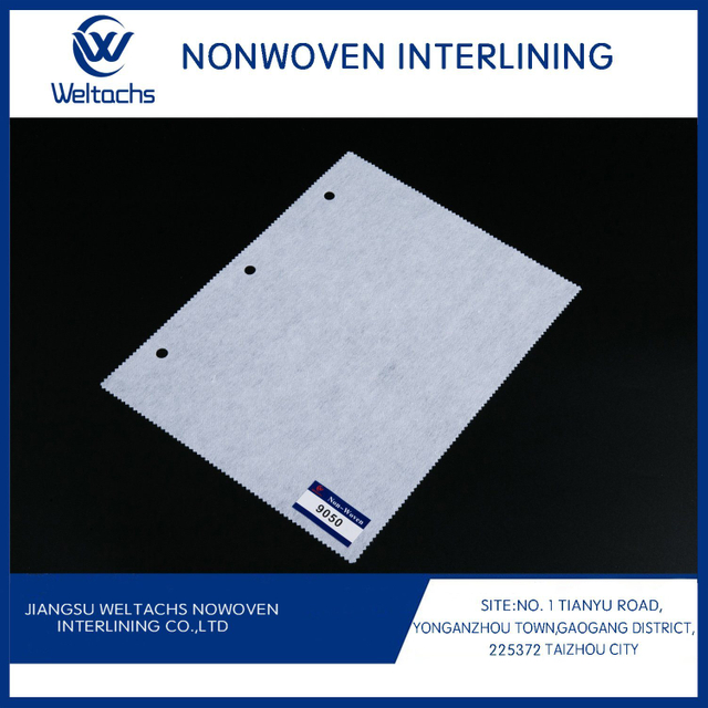 New Type Top Interlining Water Soluble Nonwoven Fabric Fusing Roll Interlining
