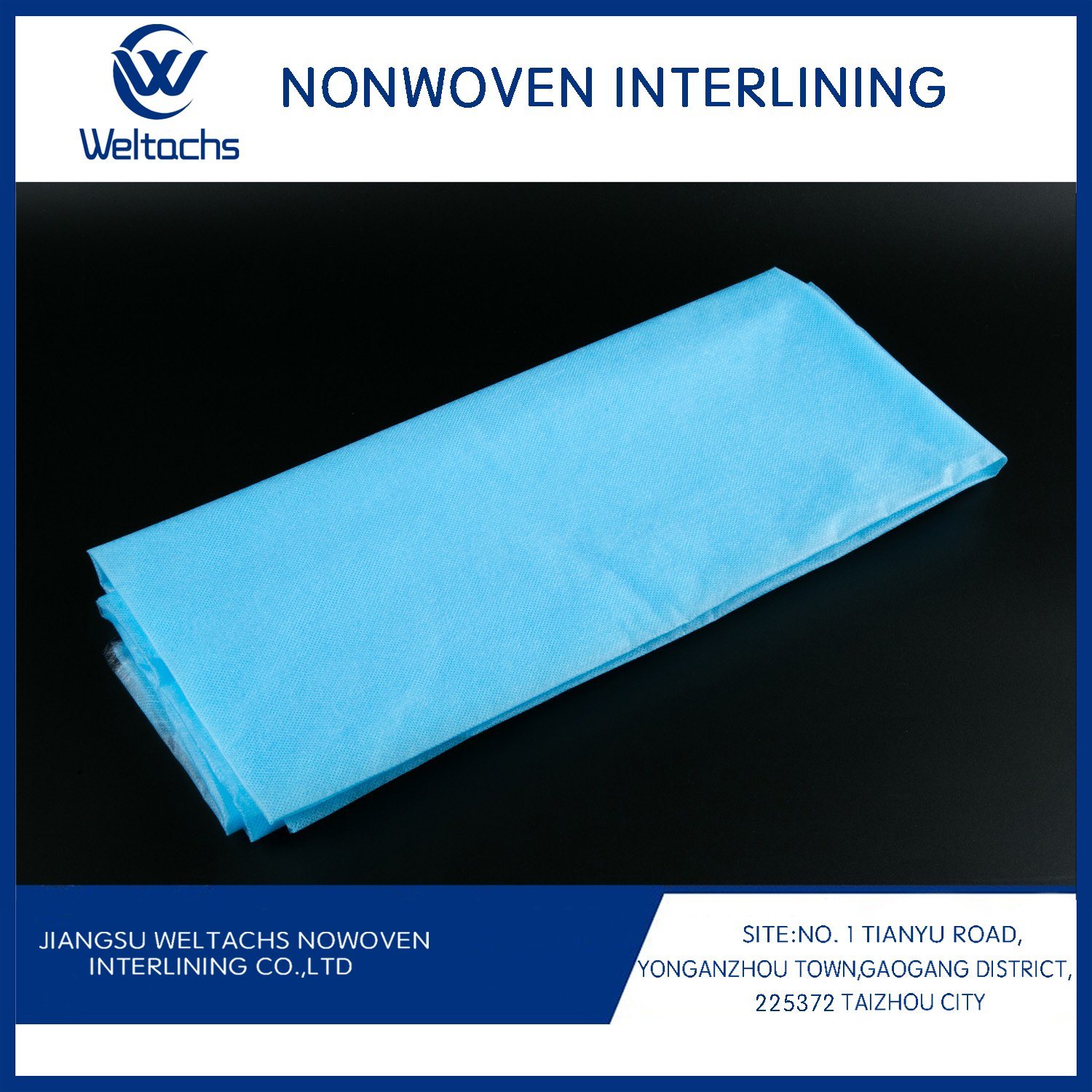 100% Polyester Fusing Nonwoven Interlining Fabric 1035hf Chemical Bond Gum Stay Interlining 1025hf Interlining Price
