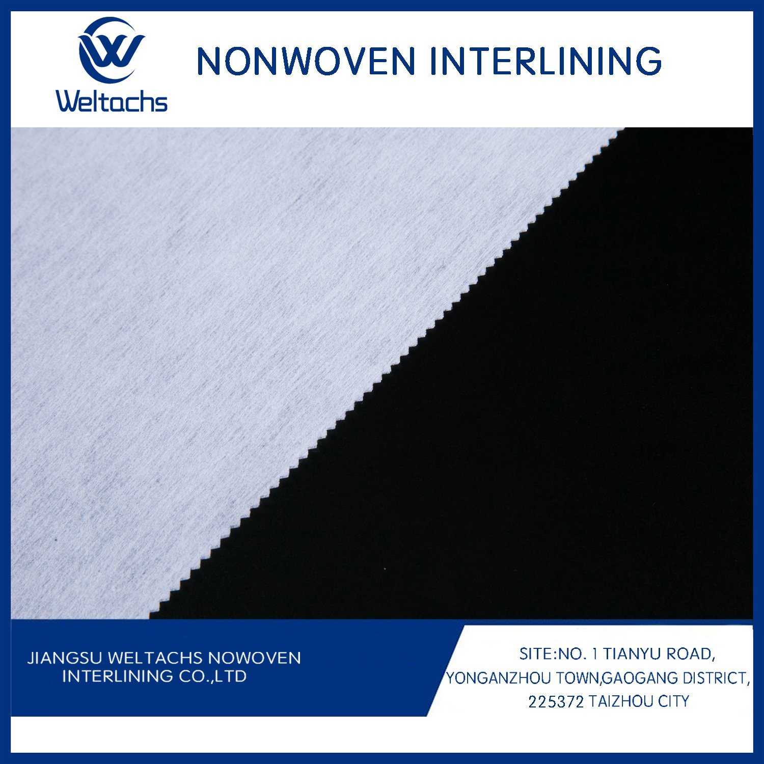 Nonwoven Bothside Fusible Interlining Interlining Accessory Interlining Garment